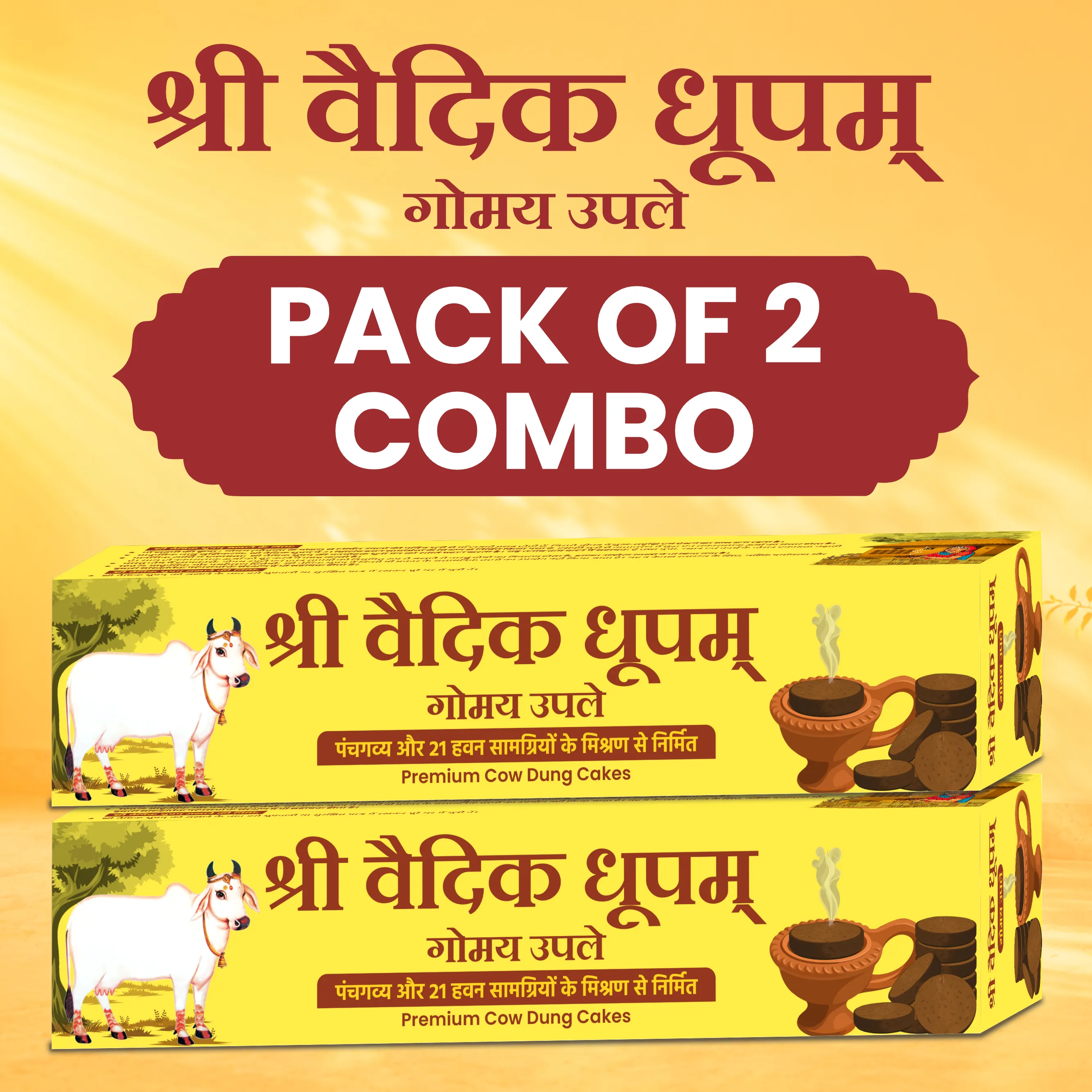 Shree Vedic Dhoopam (Pack of 2) Combo